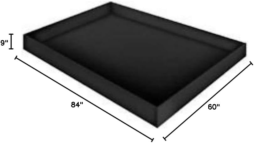 Queen Waveless Hardside Waterbed Mattress Kit Includes Liner and Fill kit