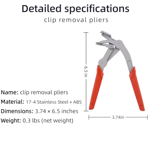 image for Generic Snap Removal Pliers - 2026 Upgraded Heavy-Duty Non-Destructive