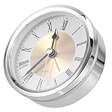 Design : le design intégré et la qualité de fabrication créent une horloge sophistiquée et attrayante, réveil blanc, pendule rétro