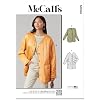 McCall's M8560H5 Misses' Loose Fitting Quilted Jacket Sewing Pattern Packet, Design Code M8560, Sizes 6-8-10-12-14