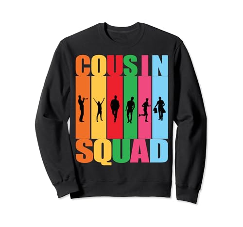 Cousin Squad Funny Matching Family Primos Boys Men 2024 Sudadera