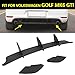 otoez Rear Spoiler Compatible with Volkswagen VW Golf 6 VII MK6 GTI Rear Bumper Roof Lip Diffuser Splitter Valance Spoiler