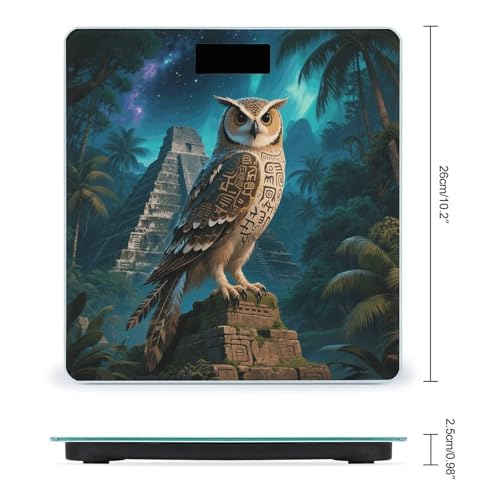 Báscula Digital de Baño Maya Owl con Pantalla LCD miniatura 2