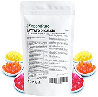 Saporepuro Mleczan wapnia w proszku 50 g - idealny do sferyfikacji w kuchni molekularnej
