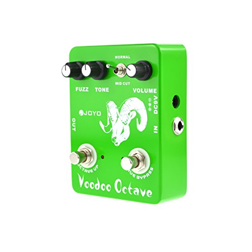 JOYO JF-12 Ultime Octava Fuzz/Octave Pédale avec Distorsion et Octave Guitare Effets Deux en Un - Les Beatles, Paul McCartney, John Lennon, RIngo Starr, George Harrison JOYO JF-12 Ultime Octava Fuzz/Octave Pédale avec Distorsion et Octave Guitare Effets Deux en Un – Image 6