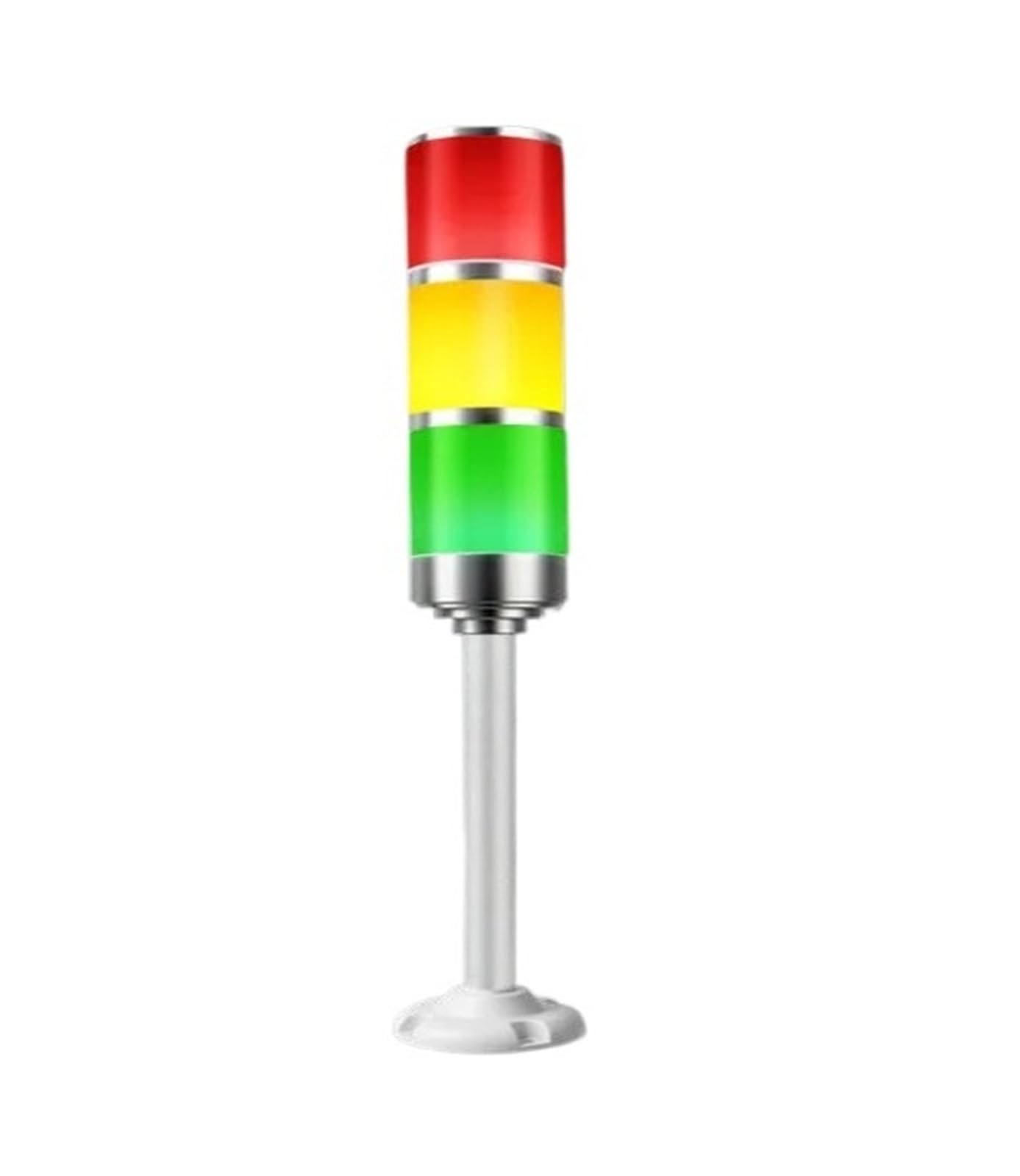 Lámpara de seguridad industrial multicapa de aluminio de 12 V con base de varilla plegable/L LED para torre de señal, alarma, precaución, lámpara de seguridad para maquinaria