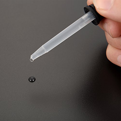 Eboot Plastic Transfer Pipettes Eye Droppers For Lab Science Art Essential Oil With Silicone Bulb, 20 Pack #TOP5