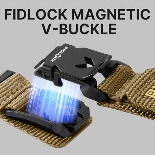 Image of Bandletic Compatible with Samsung Galaxy Watch 8 Band 40mm 44mm /Watch 8 Classic 46mm (2025), Comfortable Breathable Waterproof Replacement Strap for Women Men with Magnetic Fidlock V-Buckle, Tan L