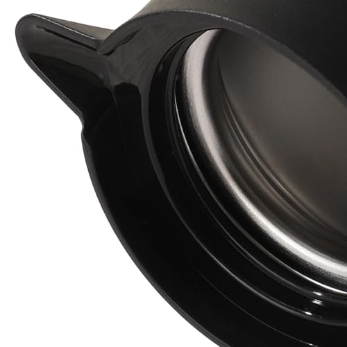 Olla infusora de té portátil para camping e interior con colador integrado 8