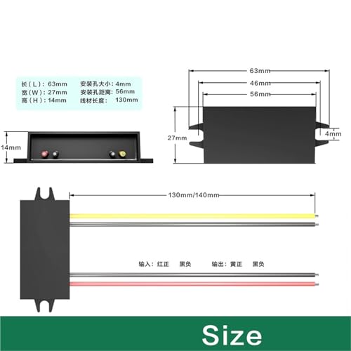 Module abaisseur 12V vers 7.5V pour résoudre les surtensions de batterie - 3