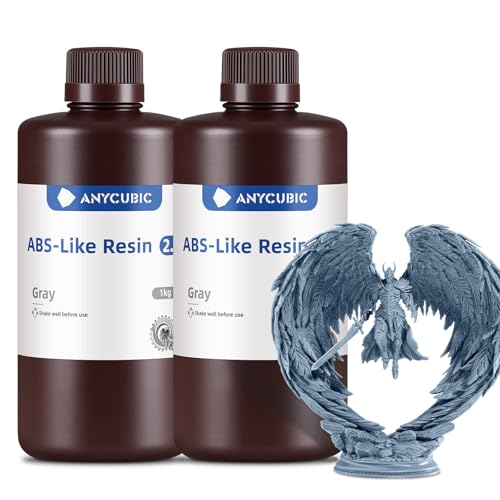 ANYCUBIC 2nd Gen Resin Technology ABS-Like Resin 2.0 Bundle, 3D...