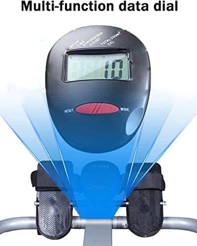 Image of Indoor Foldable Rowing Machine Adjustable Resistance with LCD Monitor 264 LB Weight Capacity /Comfortable Seat Cushion