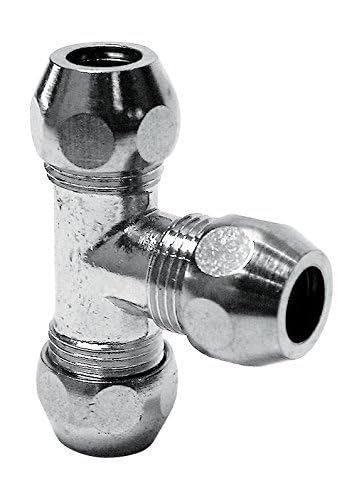 Raccordo A T In Plastica D.25 A Compressione Per Tubo In Polietilene - Foto 5