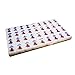 mahjong brettspiel Klassische chinesische Mahjong Standardgröße Melaminfliese mit Koffer tragbarer professioneller kompletter Mahjong-Spielset Komplettes Geschenk/Geburtstag ( Größe : 1.3*1*0.7in )