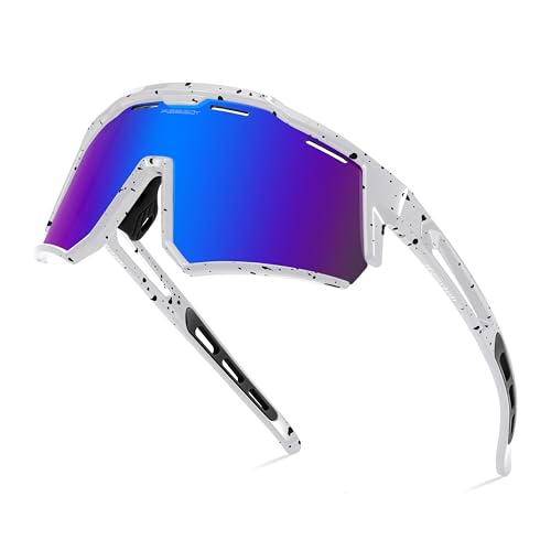 FEISEDY Polarized Sports Sunglasses for Men Women,Teens Baseball Tennis Sunglasses,