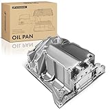 A-Premium Engine Oil Pan Sump with Drain Plug Compatible with Mini Cooper 2014-2017, Cooper Clubman 2016-2018, Cooper Countryman 2017, 1.5L Petrol