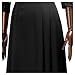 Miusol Encaje A-Line Cinturón Noche Vestido Largo para Mujer Negro XXL