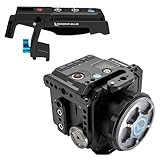 KONDOR BLUE | Cage with Top Handle for Z CAM E2 Flagship Cage (M4/S6/F6/F8) | Cable Locks, Bubble Level, Integrated NATO Rails,and Multiple Mounting Options | Black
