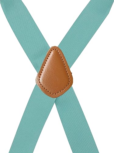 Image of Adjustable Elastic Suspenders for Men's and Women's with X Back Suspenders for Casual & Formal