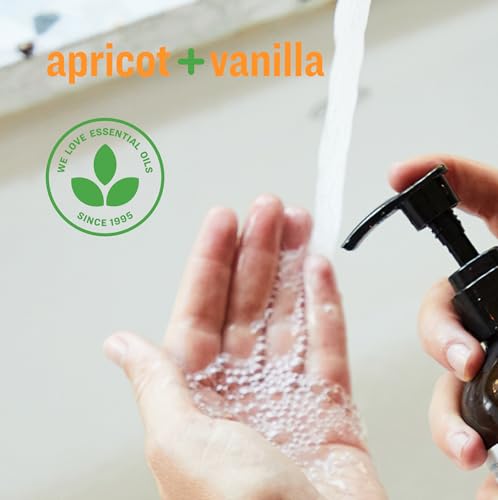 Image of Everyone Liquid Hand Soap,12.75 Ounce,Apricot and Vanilla,Plant-Based Cleanser with Pure Essential Oils,(Pack of 6)