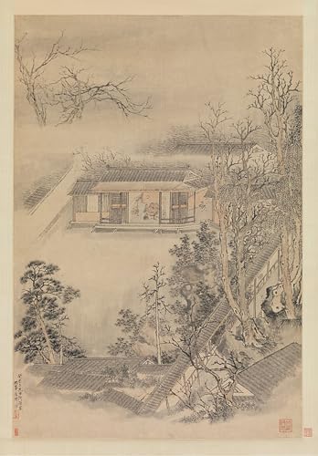 Tableaux peinture sur toile zen Luo Ping 60x90cm pour décoration chambre