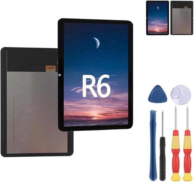 New Display Touch Screen for HOTWAV Tab R6 Ultra LCD Display Replace Parts with Tools.