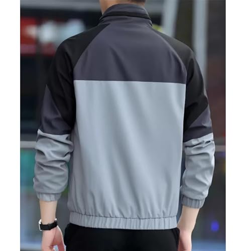 Image of MIA FASHION Mens Water Rasistance Jacket for Light Rain Full Sleeves Zipper Jacket Inside Pocket for Bike Riders & Outdoor Activity