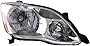 Evan-Fischer Headlight Assembly Compatible with 2005-2007 Toyota Avalon Halogen XL/XLS Models Passenger Side