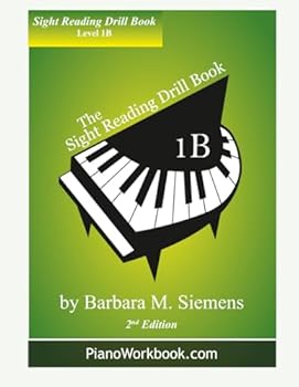 Paperback Sight Reading Drill Book Level 1B (Sight Reading Drill Books) Book