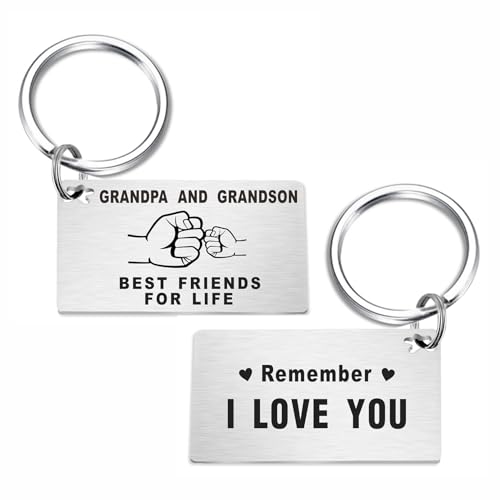 Grandpa Love Keychain