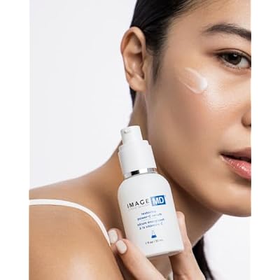 IMAGE Skincare, IMAGE MD Restoring Power-C Serum, 20% Vitamin C, Ferulic Acid Facial Serum to Reduce Pigmentation, Firm, Brighten Skin, 1 fl oz