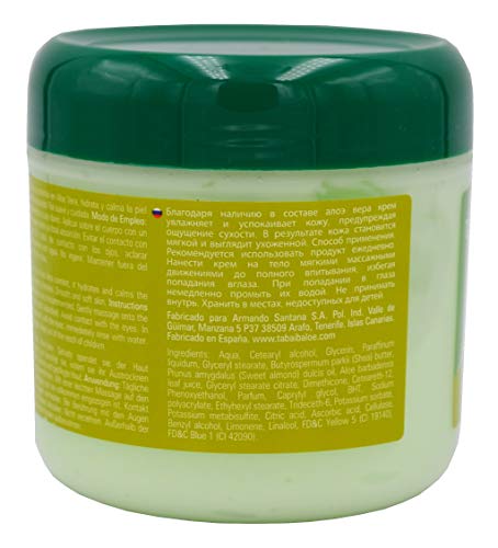 Tabaiba Face Cream and Body Aloe Vera - 6 Units, 300 ml (Pack of 6) - Image 3