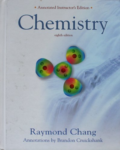 Chemistry eighth edition 0072985887 Book Cover