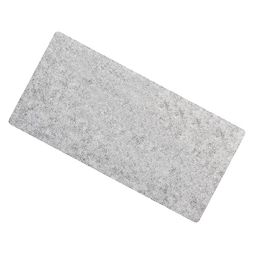 Alfombrilla de ratón flexible gris Angoily para escritorio y zona de gaming