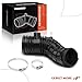 A-Premium Engine Air Intake Hose Tube with Clamps Compatible with Honda Accord 2003 2004 2005 2006 2007, DOHC L4 2.4L, Replace# 17228-RAA-A00, 17228RAAA00