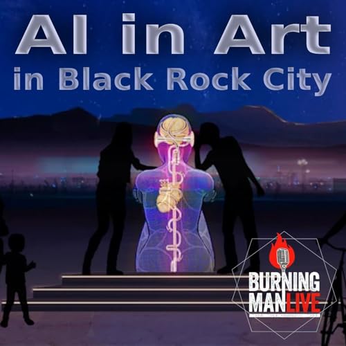 Page de couverture de AI in Art in Black Rock City