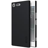 Sony Xperia XZ Premium Case with Soft Screen protector, PC Ultra Thin Lightweight Slim Fit Case, Non-Slip Salient point Surface for Excellent Grip Anti-Fingerprint Cover (Black)