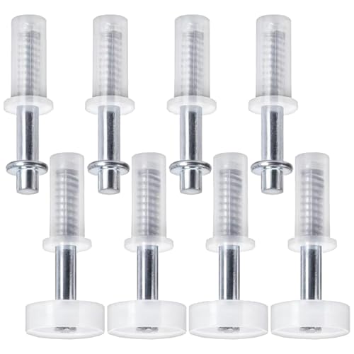 8 Piezas Herrajes para Puerta Plegable con Resorte, Rueda Guía Superior y Pivotes para Puerta Plegable, Fácil de Usar miniatura 1