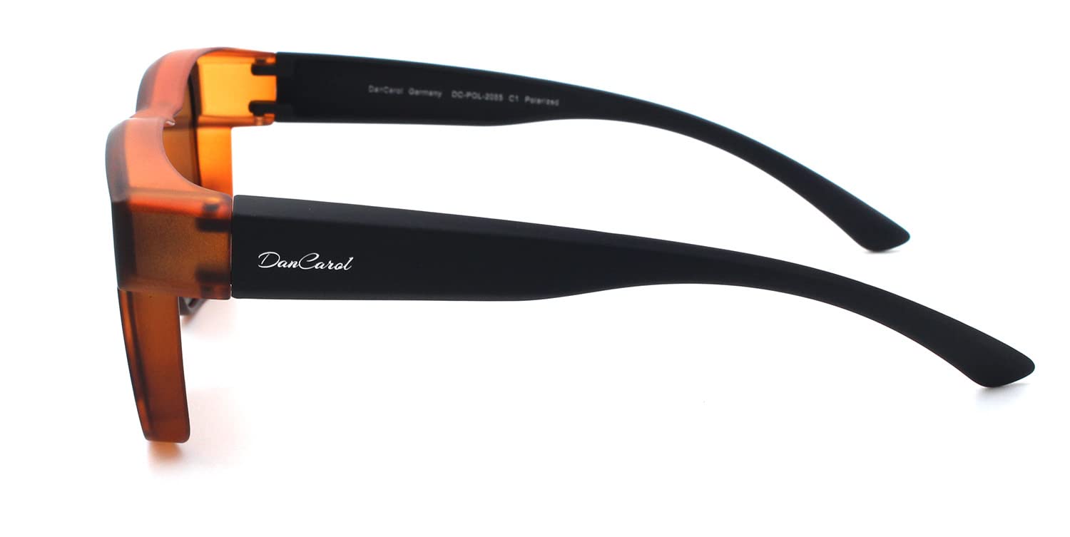 DanCarol DC-POL-2055-C1-Die Überbrille, ideal für Brillenträger Für Große FASSUNG- Polarizierte Gläser