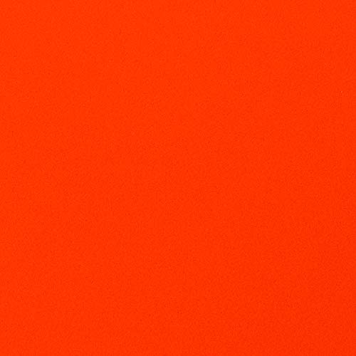 Craftables Orange Flocked Htv Craft Vinyl - Flock Heat Transfer Vinyl For Cricut And Silhouette Cameo - 12" X 9.8" - (5) Sheets #TOP3