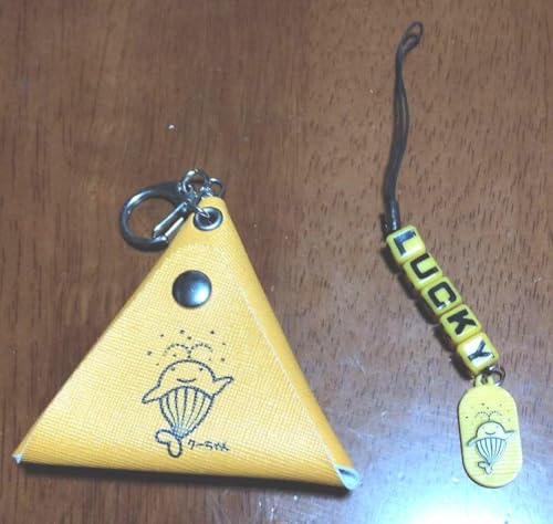 クーちゃん ストラップ+小物入れ キーホルダー 宝くじ みずほ銀行のサムネイル