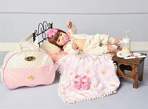 Bebe Reborn Menina Princesa Boneca Fada Madrinha Reborn