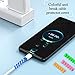 Fanoshon Charger Cable Protectors for iPhone 17 16 USB C Charging Cord Savers 35 PCS with Cable Clips 4 PCS, Silicone Cord End Identifiers for Headphone Laptop Cell Phone Accesories