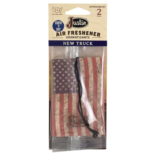 Justin New Truck Scent Air Fresheners