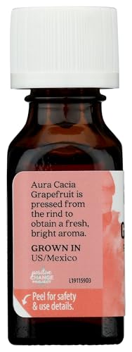 Aceite esencial Aura Cacia Grapefruit 0.5 fl oz miniatura 6