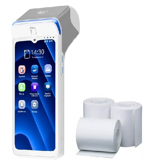 Receipt Paper Rolls for myPOS Ultra Payment Terminal, Pack of 20
