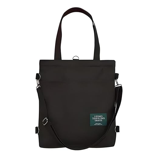 Bolsa Mochila Unissex De Lona Espaçosa Praia Passeio Academia Resistente Multiuso