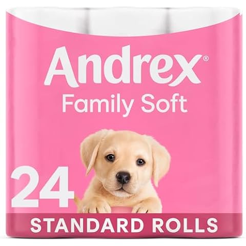Andrex Family Soft Toilet Paper 24 Rolls Cover