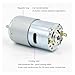 799 DC Motor 12-24V 20000RPM Large Torque Micro with Double Ball Bearing for Power Tools Vacuum Cleaners Fans DIY Toys(Speed 6000-12000 RPM)