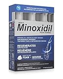 Minoxify Men's 5% Minoxidil Foam (3-Month Supply) Helps Restore Vertex Hair Loss & Supports Hair Regrowth for Thinning Hair with Unscented Topical Foam Treatment with Extra Biotin, Caffeine and Collagen
